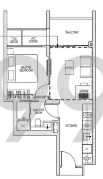 1 Bed Condo for Sale in  Kent Ridge Hill Residences - Image 9