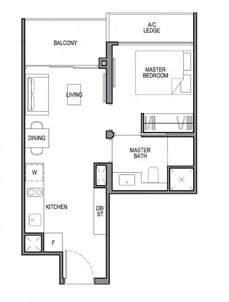 1 Bed (Condo) for Rent in  Park Colonial - Image 5