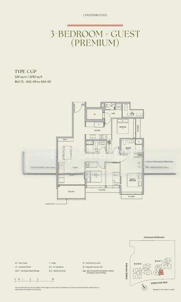 3 Bed Condo for Sale in  LyndenWoods - Image 4