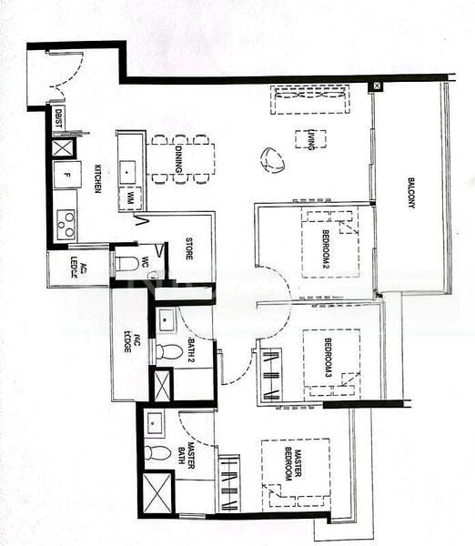 3 Bed Condo for Sale in  Normanton Park - Image 12
