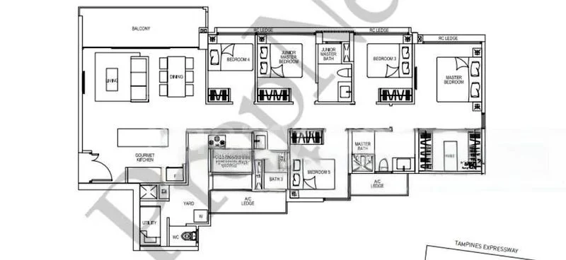 5 Bed Executive Condo for Sale in Bellewaters - Image 12