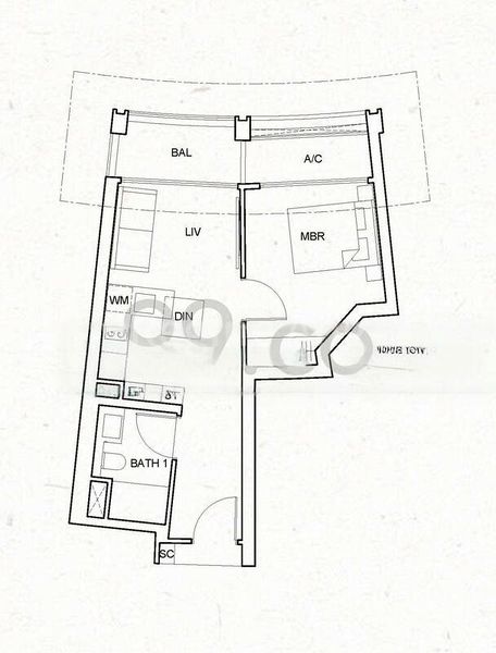 1 Bed Condo for Sale in  One Pearl Bank - Image 15