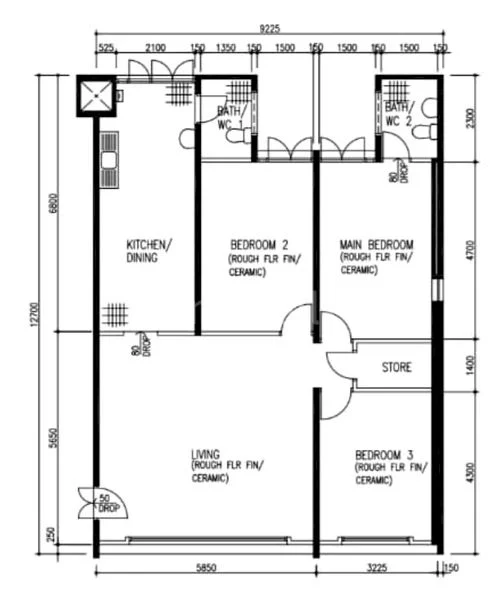 4 Room (4A) HDB for Sale in 240 Serangoon Avenue 2 - Image 9