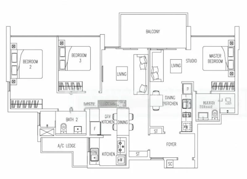 3 Bed Executive Condo for Sale in  Twin Waterfalls - Image 20