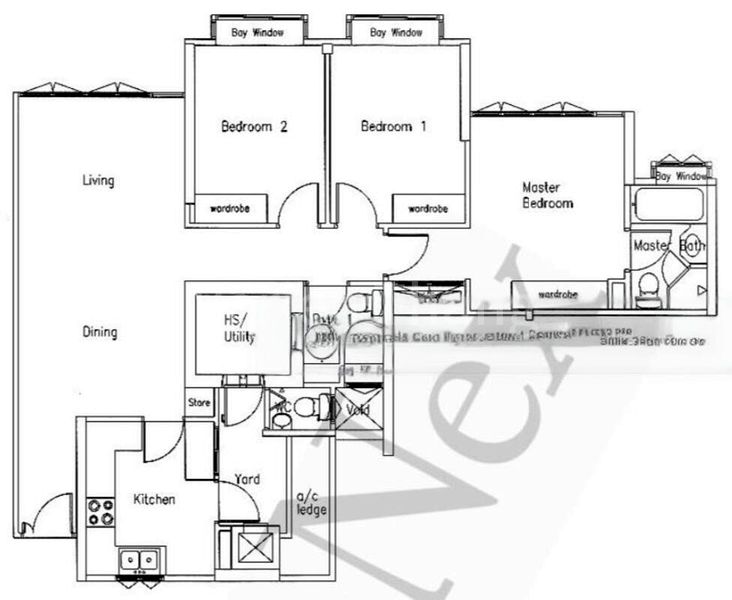 3 Bed Condo for Rent in  Bishan Loft - Image 9