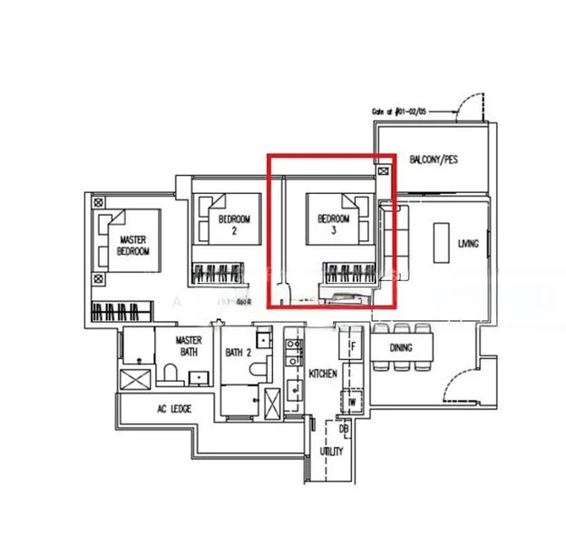 Common Room (Condo) for Rent in  Parc Life - Image 5
