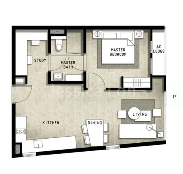 1 Bed Condo for Sale in  Bijou - Image 6