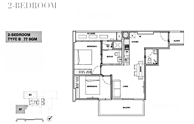 2 Bed Condo for Sale in  6 Derbyshire - Image 21