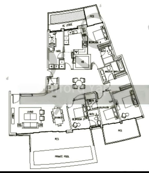 4 Bed Condo for Rent in  Corals At Keppel Bay - Image 10