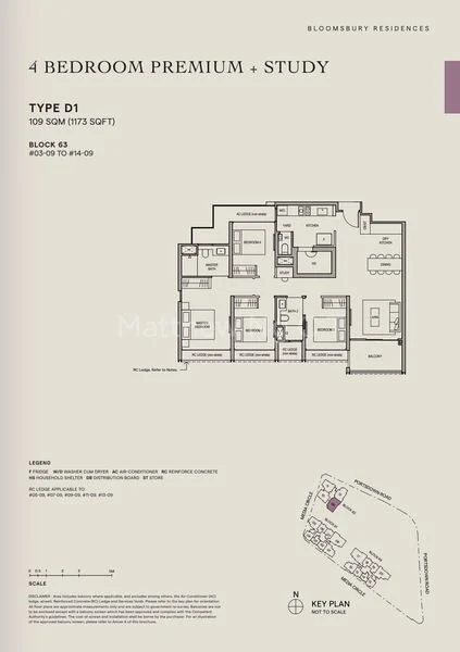 4+1 Bed Condo for Sale in Bloomsbury Residences / Bloomsbury Shoppes - Image 17