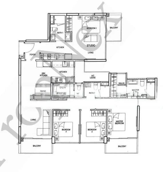 4 Bed Executive Condo for Sale in  Riverparc Residence - Image 5