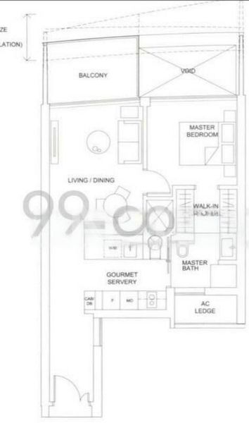 1 Bed Condo for Rent in  Marina One Residences - Image 13