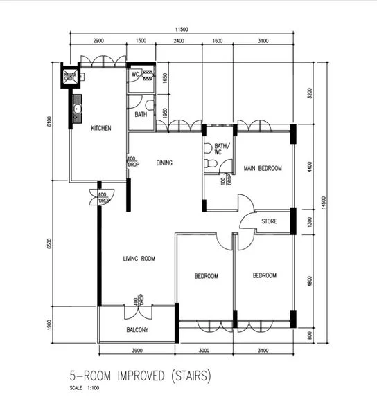 5 Room (5I) HDB for Sale in  552 Bedok North Avenue 1 - Image 11