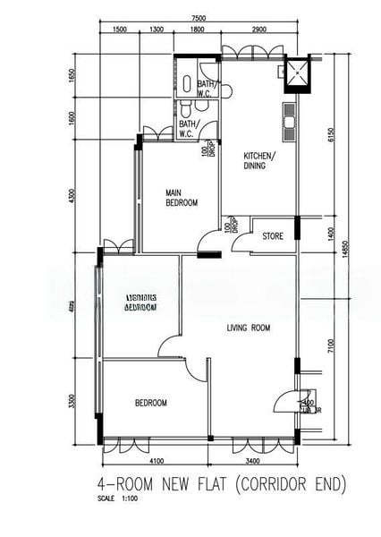4 Room (4NG) HDB for Sale in  92 Bedok North Avenue 4 - Image 12