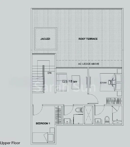 3 Bed Condo for Sale in The Promenade @ Pelikat - Image 5