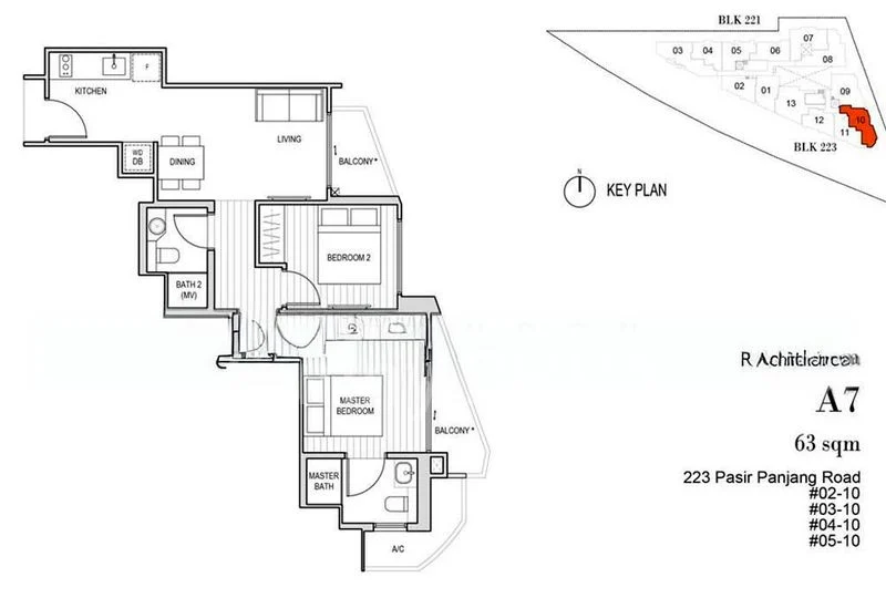 2 Bed Apartment (Condo) for Rent in  Pasir Panjang Road - Image 7