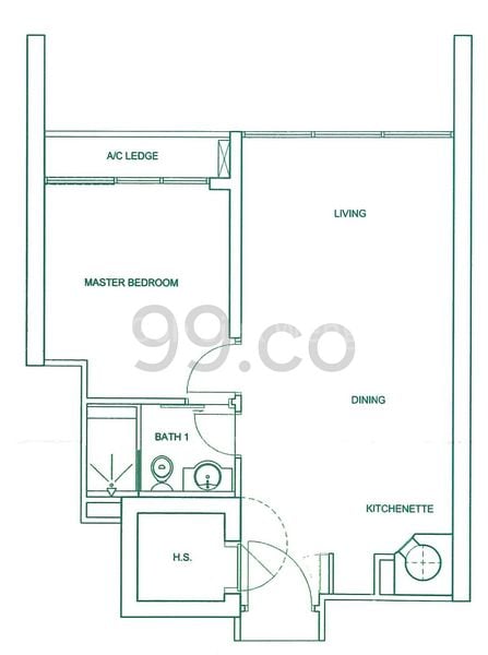 1 Bed Condo for Rent in  Icon - Image 25