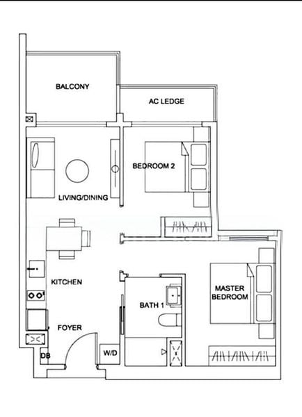 2 Bed Condo for Rent in Urban Treasures - Image 15