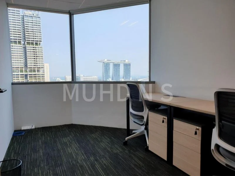 Office for Rent: ❤ SUPERB LOW PRICE! ❤️ 5 PAX, NICE CITY VIEW! FULLY FITTED ODEAN TOWER - NEAR MRT - Image 1
