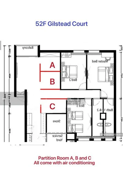 Master Room (Condo) for Rent in Gilstead Court - Image 10