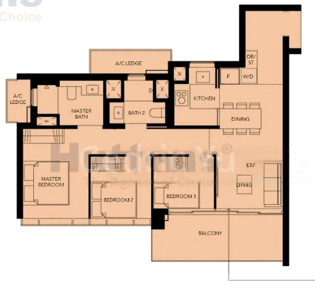 3 Bed Apartment (Condo) for Rent in  Margaret Ville - Image 11