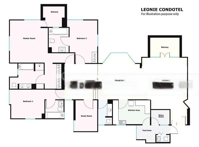 4 Bed Condo for Rent in  Leonie Condotel - Image 13