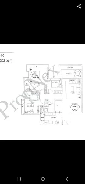 3 Bed Condo for Rent in  The Vision - Image 8
