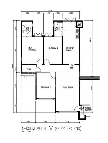 4 Room (4A) HDB for Sale in  343 Bukit Batok Street 34 - Image 8