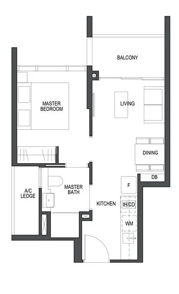 1 Bed Apartment (Condo) for Sale in Pullman Residences Newton - Image 20