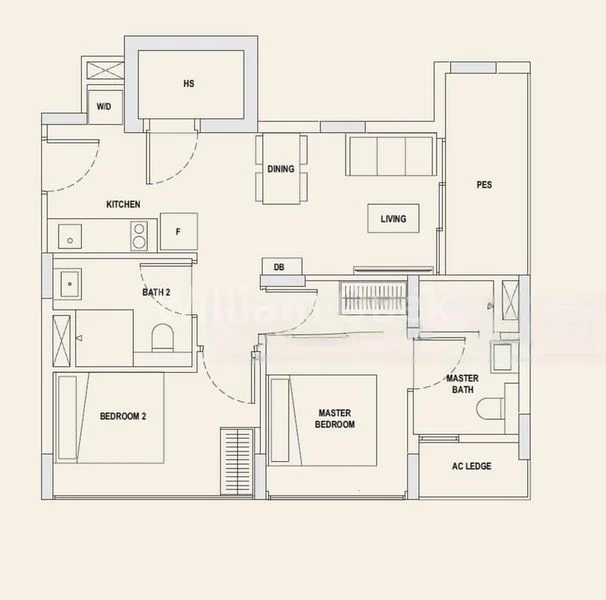 2 Bed Apartment (Condo) for Sale in Orchard Sophia - Image 5