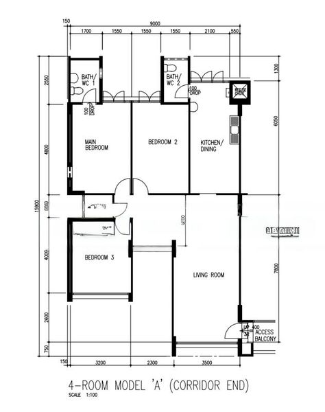 4 Room (4A) HDB for Sale in  226 Tampines Street 23 - Image 5