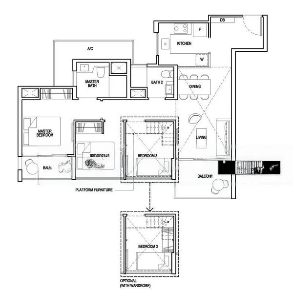 3 Bed Condo for Sale in  Grandeur Park Residences - Image 8