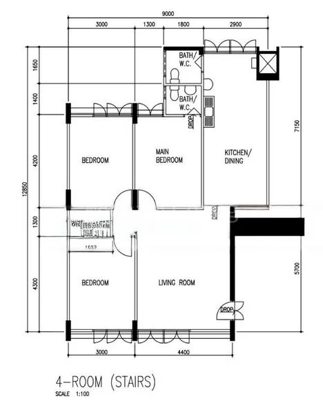 4 Room (4NG) HDB for Sale in  301 Clementi Avenue 4 - Image 6