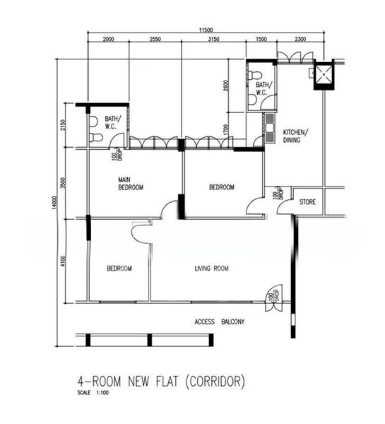 5 Room (5A) HDB for Rent in 613 Clementi West Street 1 - Image 9