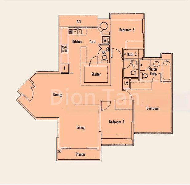 3 Bed Condo for Rent in  Le Crescendo - Image 14