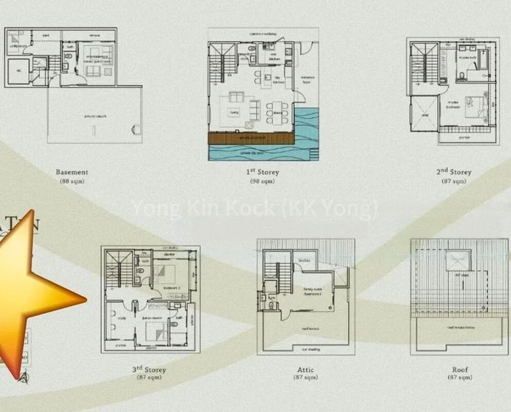 6 Bed Cluster House (Landed) for Sale in  Kiara 10 - Image 18