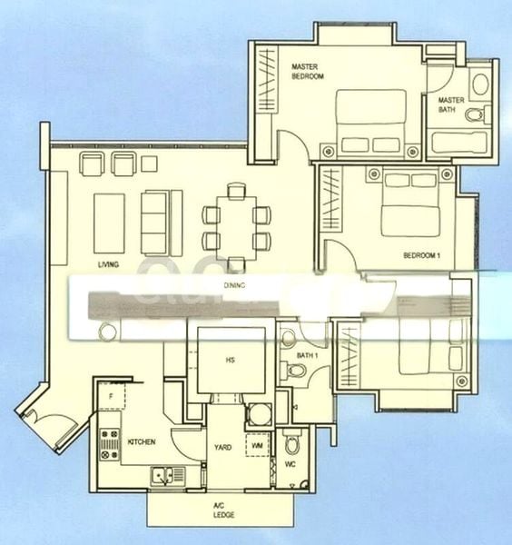 3 Bed Condo for Rent in The Eden At Tampines - Image 5