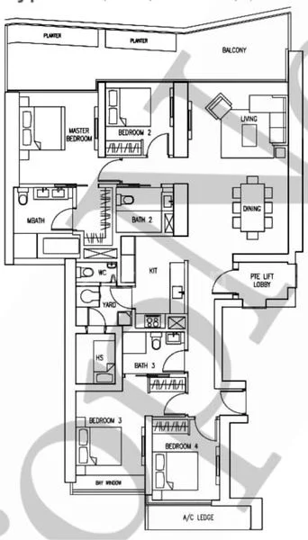 4 Bed (Condo) for Rent in Marina Bay Suites - Image 7