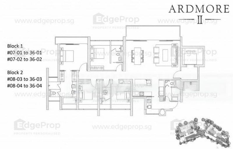 4 Bed Condo for Rent in  Ardmore II - Image 7