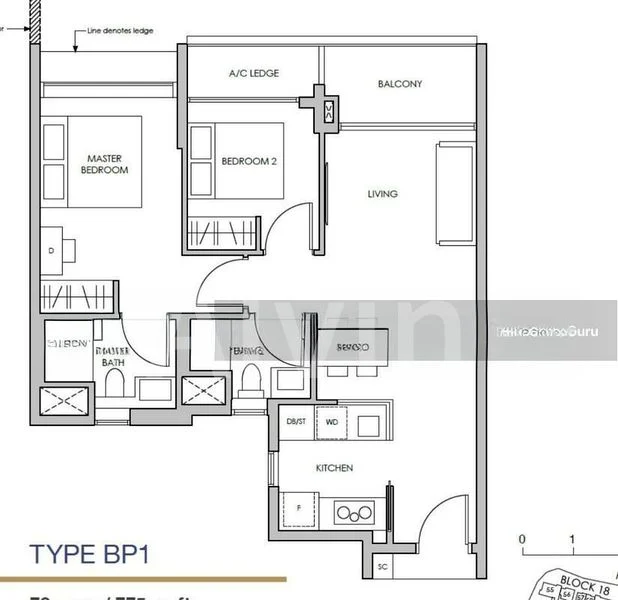 2 Bed Apartment (Condo) for Sale in  Pasir Ris 8 / Pasir Ris Mall - Image 20
