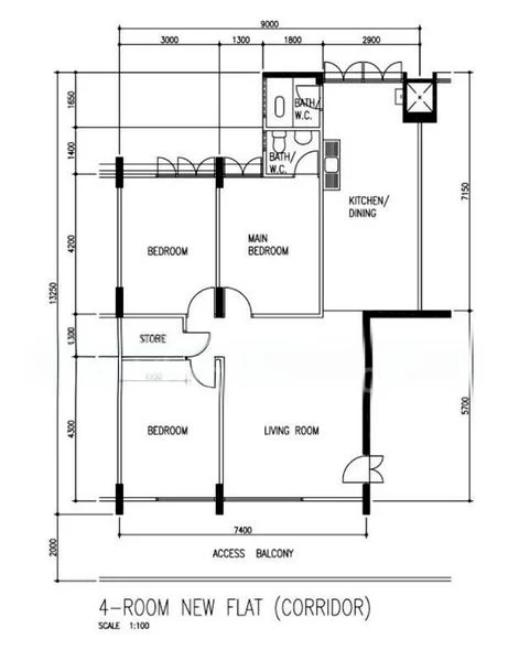 4 Room (4NG) HDB for Sale in  10 Eunos Crescent - Image 10