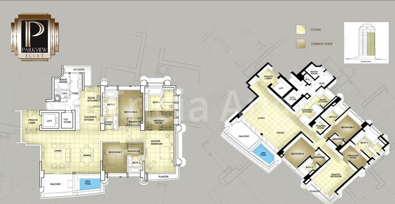 3 Bed Condo for Sale in  Parkview Eclat - Image 26