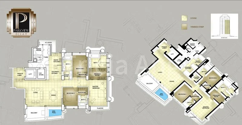 3 Bed Condo for Sale in  Parkview Eclat - Image 26