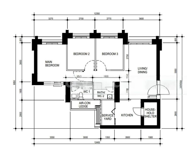 4 Room (4A) HDB for Sale in  34 Margaret Drive - Image 8
