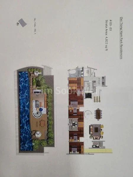 4 Bed Condo for Rent in  Oei Tiong Ham Park Residences - Image 11