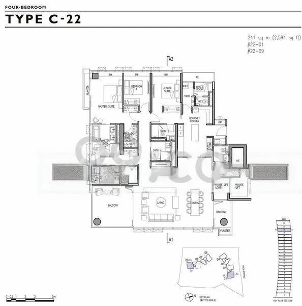 4 Bed Condo for Rent in  Gramercy Park - Image 18