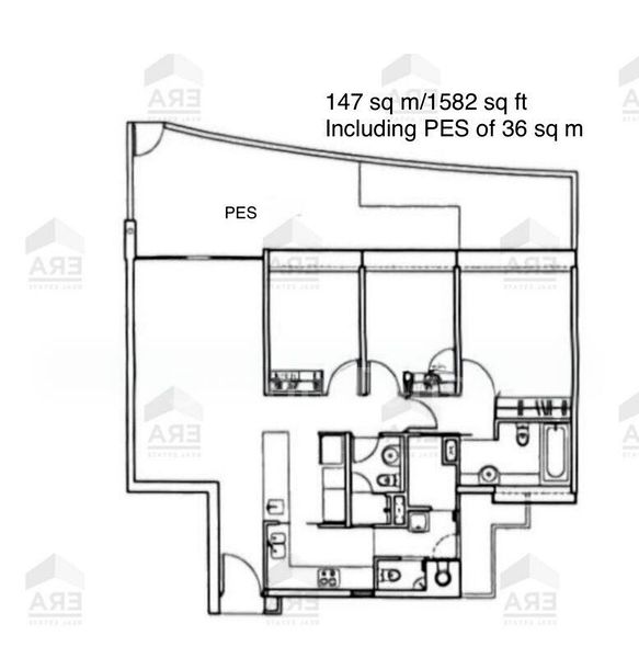 3 Bed Condo for Rent in  The Centris - Image 18