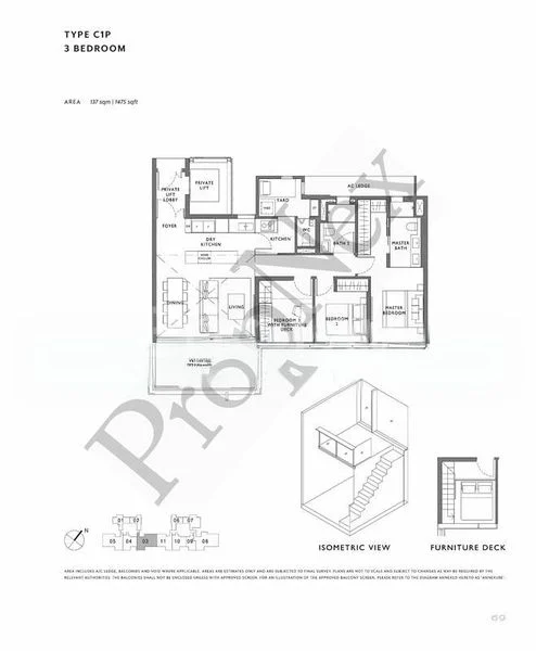 3 Bed Condo for Sale in  The Hyde - Image 18