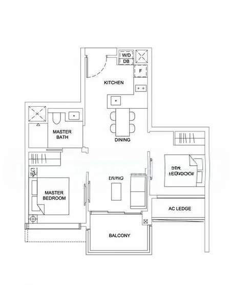 2 Bed Condo for Rent in  Forett@Bukit Timah - Image 19