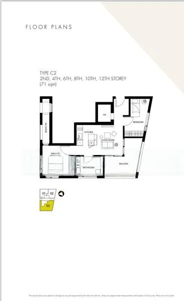 2 Bed Apartment (Condo) for Sale in  M5 - Image 10